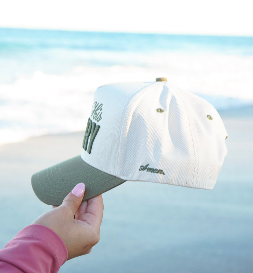 All For His Glory - Olive Trucker Hat