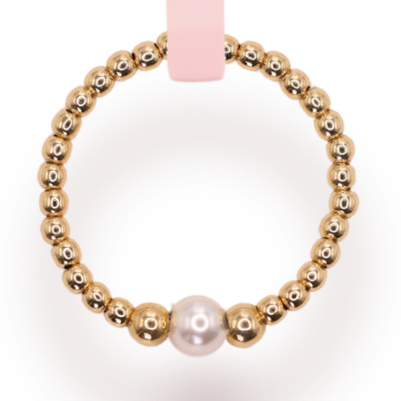 Sutton Pearl Ring in Gold - B41