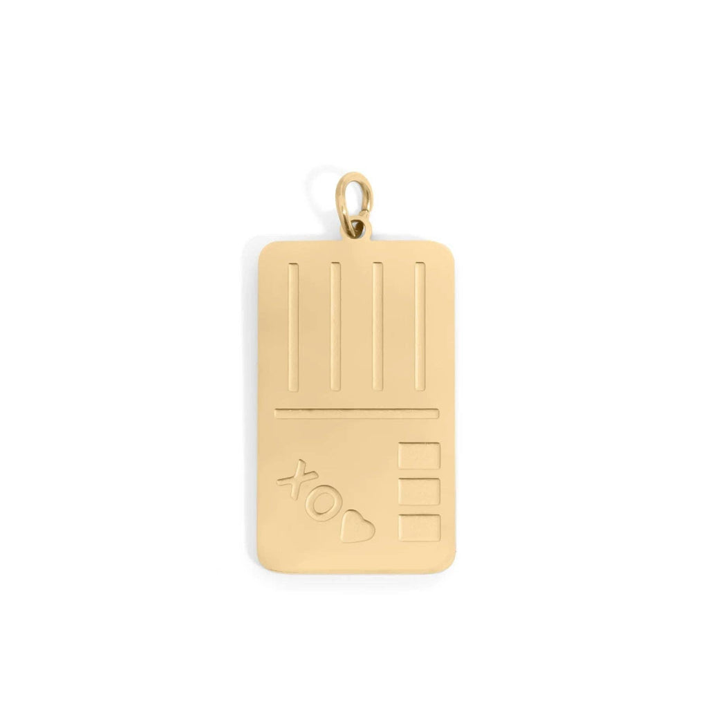 Postcard Charm - C245