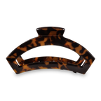 Open Hair Clip | Large |  Tortoise