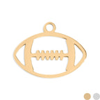 Football Small Charm - C152