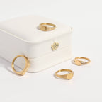 Southern Charm Round Signet Ring: A112