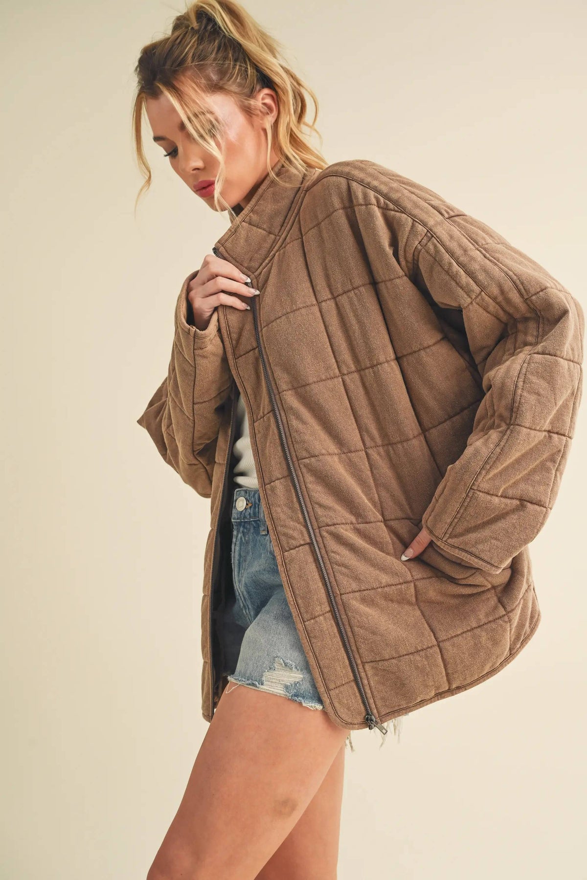 Dixie Jacket: Brown