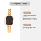 Golden Link Smart Watch Band - W3