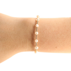 Lolo Pearl Bracelet in Gold: Standard 6.75 inch