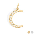 Pearl Moon Charm - C188