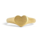 Heart Signet Ring : A113