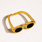 Hazie Sunglasses Adjustable Ring: A61