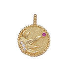 Radiant Sunburst Charm - C124