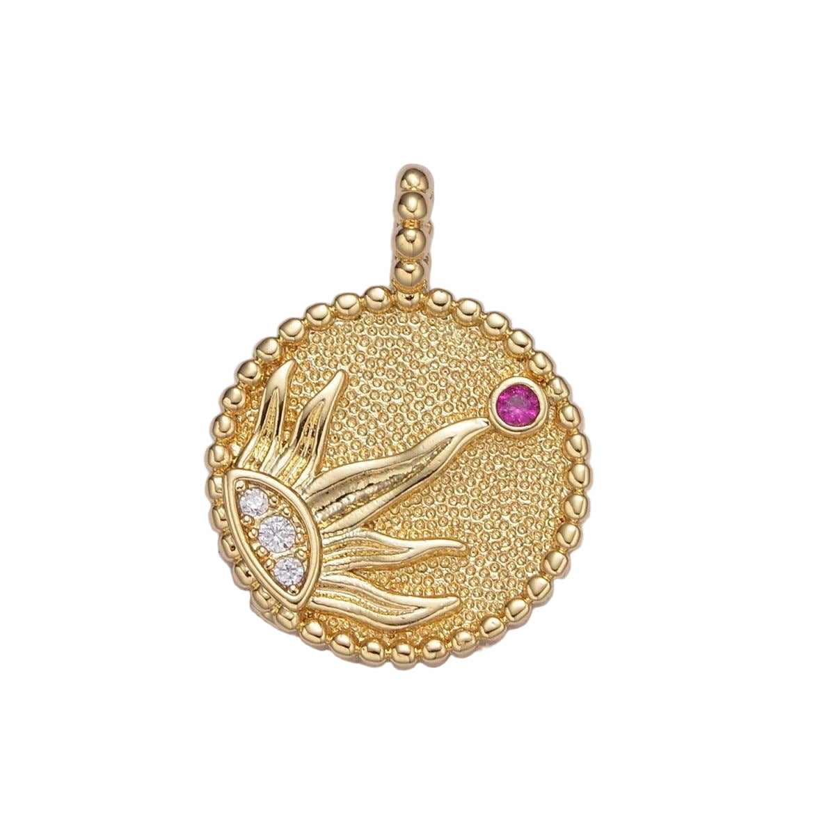 Radiant Sunburst Charm - C124