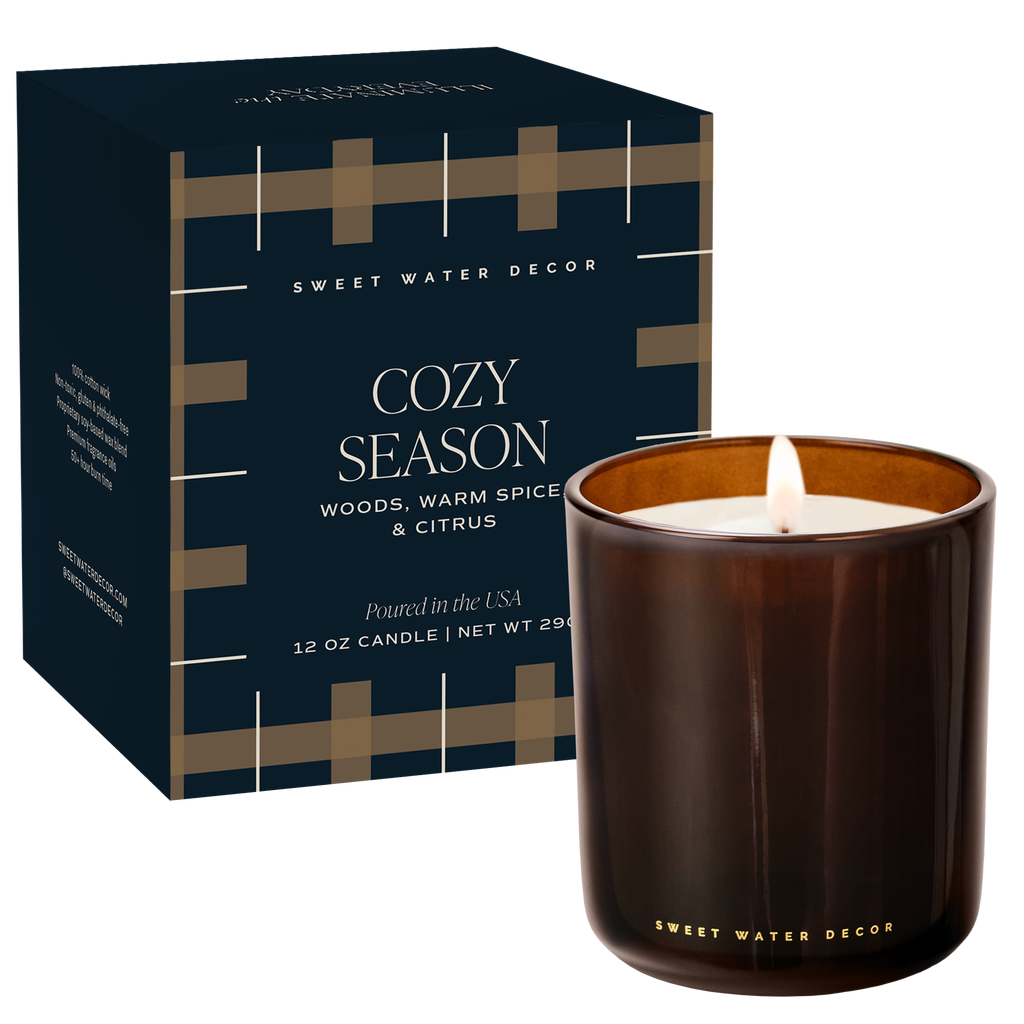 Cozy Season 12 oz Boxed Soy Candle - CCS