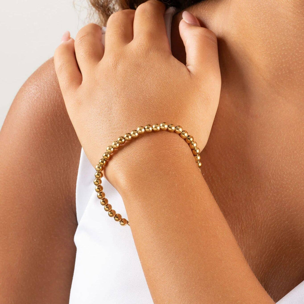 Classic Yellow Gold Bracelet: S155