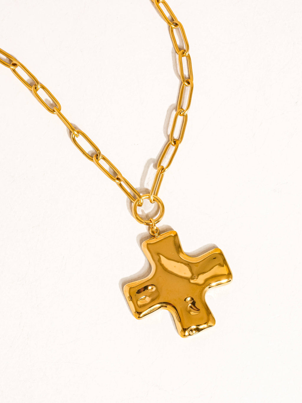 Bari Cross Chain Necklace - N106