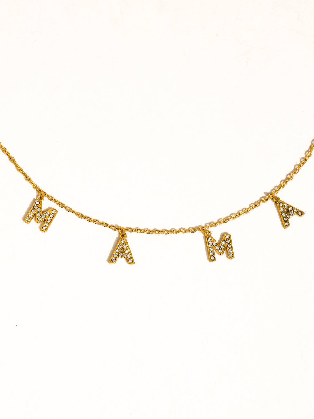Mama Letter Necklace: N23