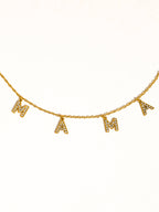 Mama Letter Necklace: N23