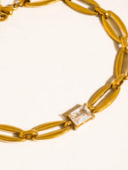 Golden Crystal Bracelet - SS31