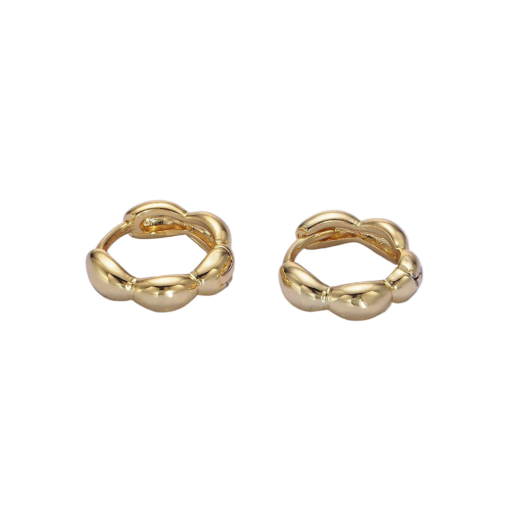 Golden Hour Huggie Earrings - E17