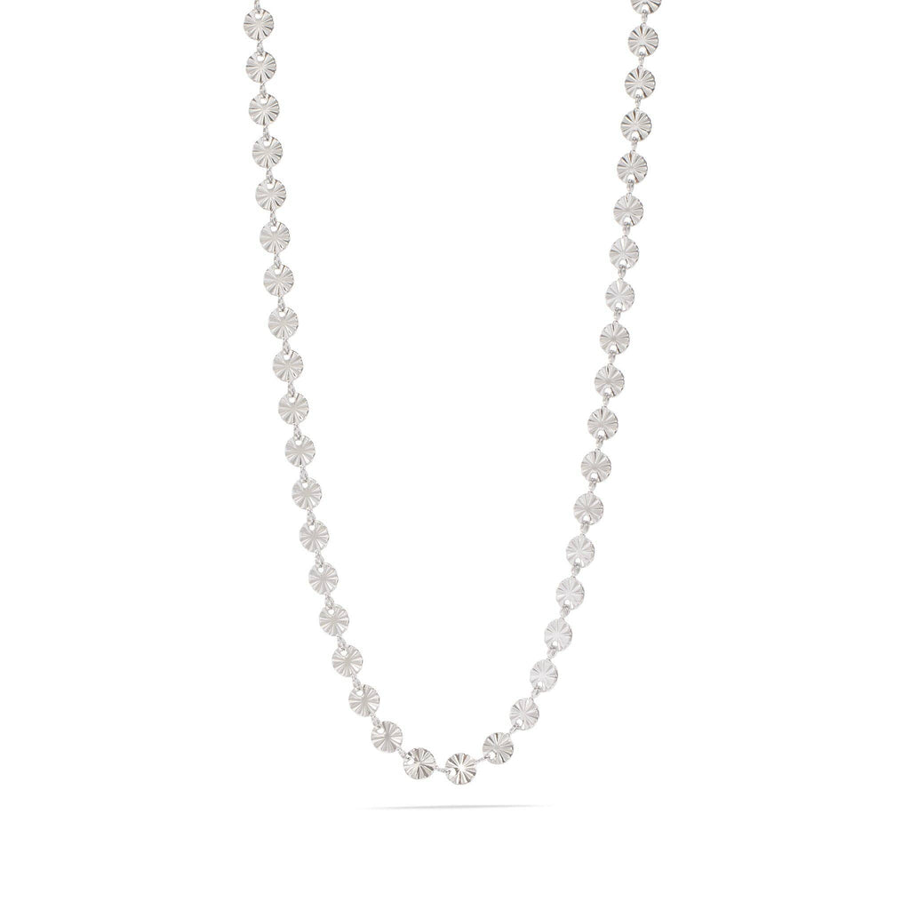 Sunburst Chain (Silver) Necklace - N73