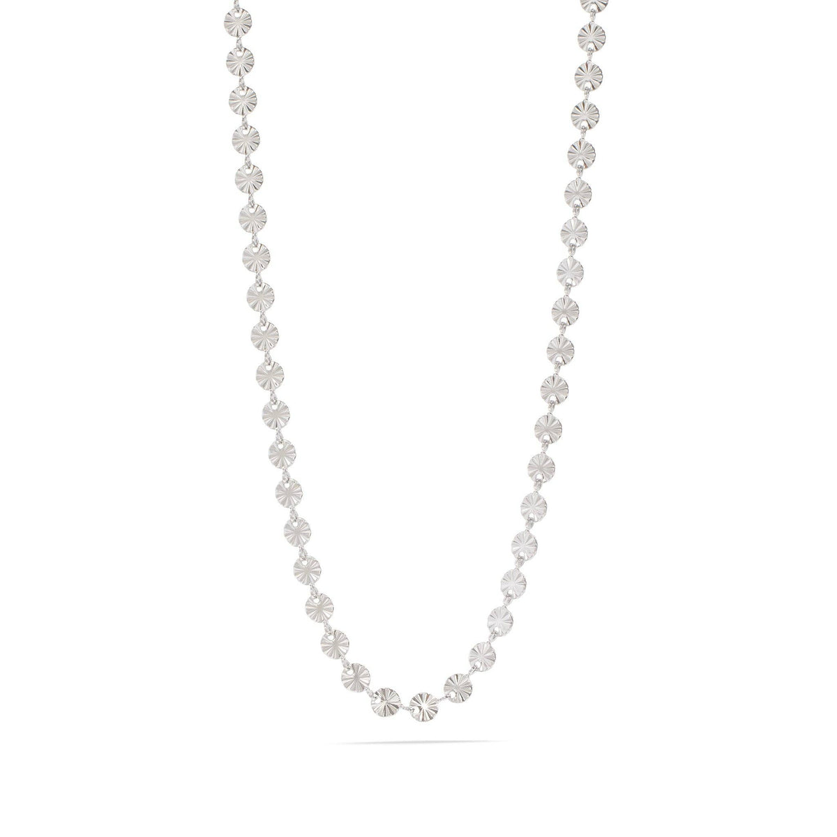 Sunburst Chain (Silver) Necklace - N73