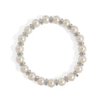 Kiska Glass Pearl Stretch Bracelet: S157