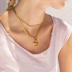 Cowboy Hat Gold Charm - C150