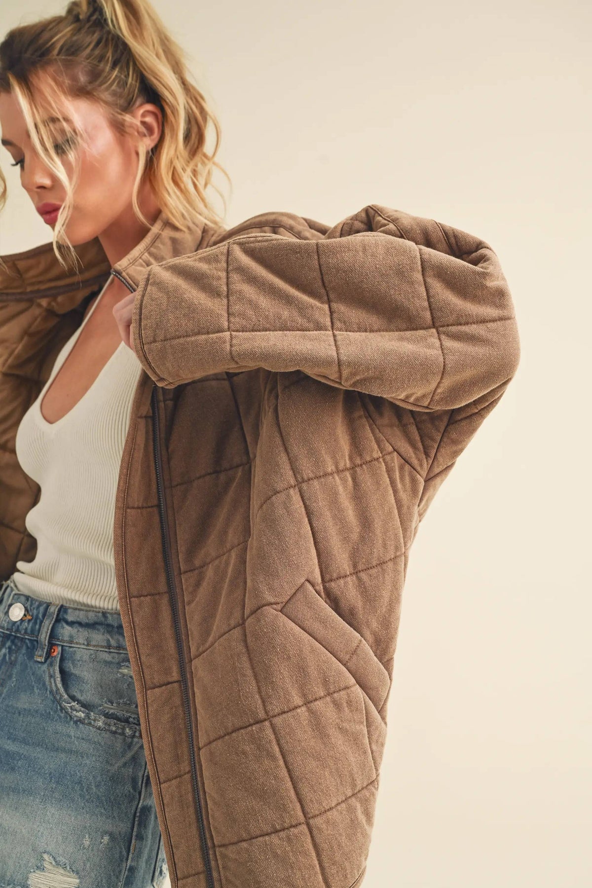 Dixie Jacket: Brown